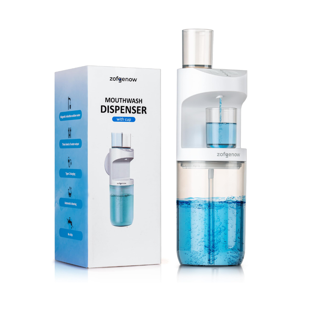 Dispensador Automático de Enxaguante Bucal 