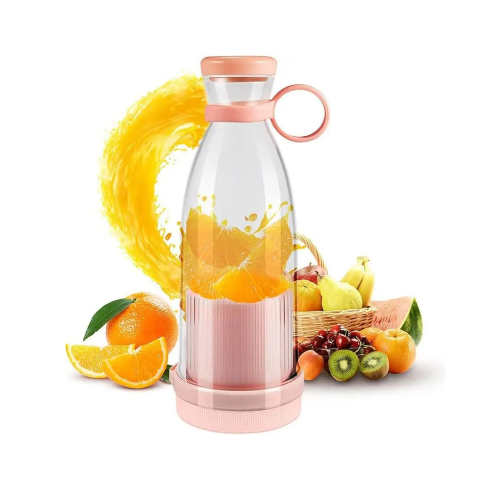 Garrafa Liquidificador Elétrico Portátil Recarregável